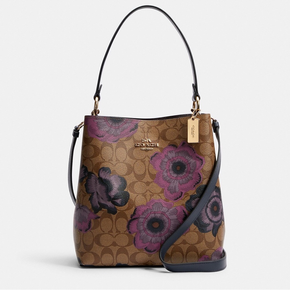 Authentic Coach bucket bag.